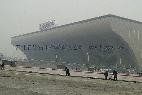 石家庄新火车在今日启用，跃迪移动警务为安保提供保障
