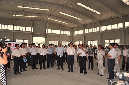 石家庄市常务副市长刘晓军视察我公司企业