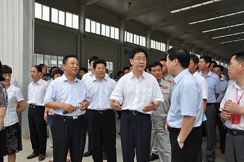 石家庄市常务副市长刘晓军视察我公司企业