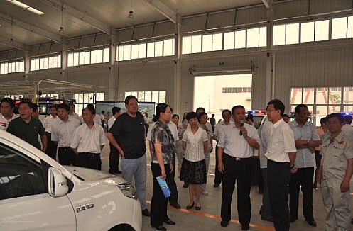石家庄市常务副市长刘晓军视察我公司企业