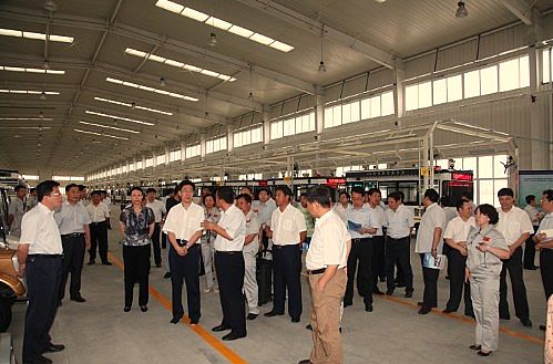 石家庄市常务副市长刘晓军视察我公司企业
