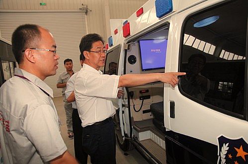 石家庄市常务副市长刘晓军视察我公司企业