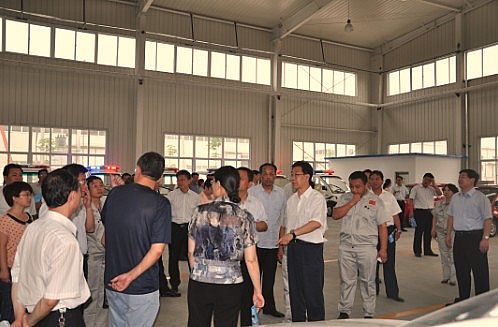石家庄市常务副市长刘晓军视察我公司企业