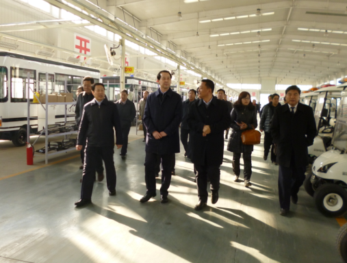 1月22日，石家庄市委副书记、市长王亮到我公司调研调研