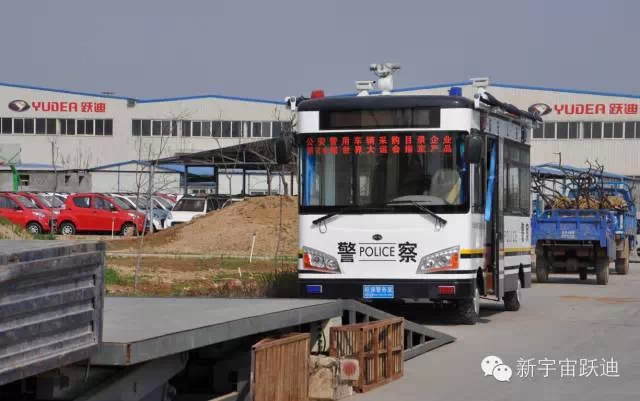 跃迪移动警务室发车浙江临安-维护治安秩序、利民利警。