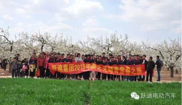 跃迪集团2015春之光踏青赏春之旅正式启动