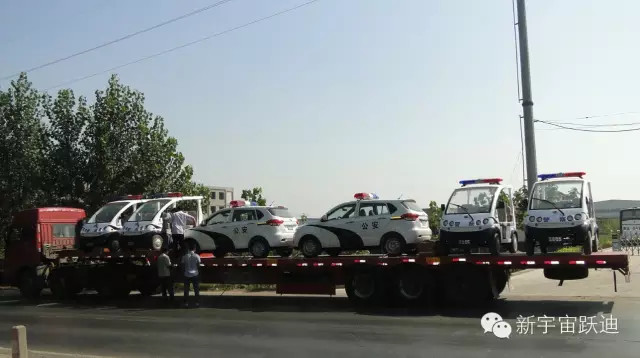 跃迪电动巡逻车、移动警务室发车尚义县—流动巡逻搭配固定执勤构建安稳社会