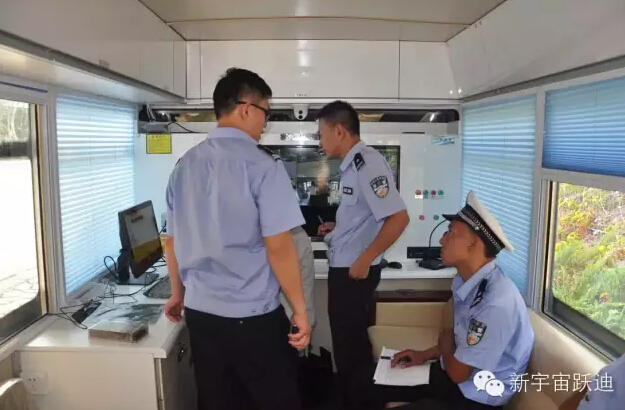 北京市56辆跃迪移动警务室全天候执勤，为大阅兵保驾护航（三）