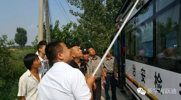 北京市56辆跃迪移动警务室全天候执勤，为大阅兵保驾护航（三）