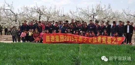 2015年跃迪集团发展大事记