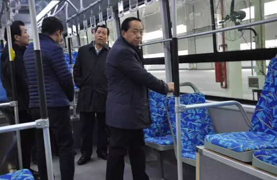 中央国家机关工委副书记陈存根一行到跃迪集团旗下陕西跃迪新能源汽车有限公司调研