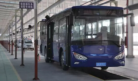 中央国家机关工委副书记陈存根一行到跃迪集团旗下陕西跃迪新能源汽车有限公司调研