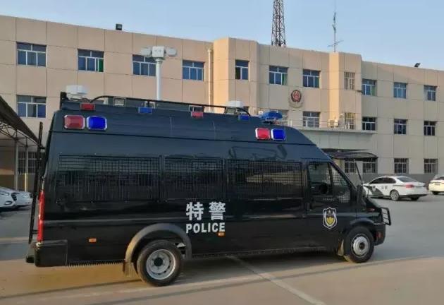 通讯指挥车顺利发车石家庄机场公安分局