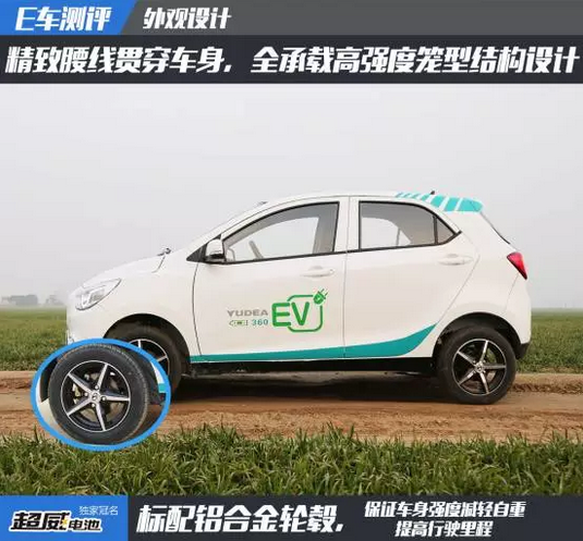 E车测评| 时尚精致智能黑科技跃迪360图文评测