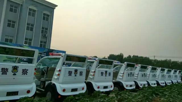 跃迪警用电动巡逻车批量发往呼和浩特市公安局