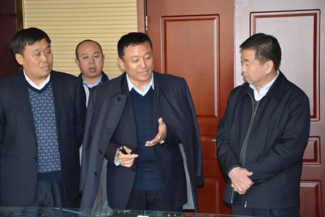 石家庄市委常委、统战部长王韶华一行莅临跃迪集团参观指导