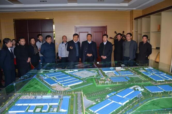 石家庄市委常委、统战部长王韶华一行莅临跃迪集团参观指导