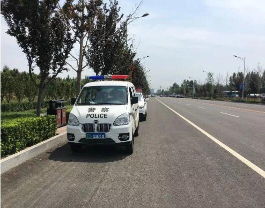 跃迪电动巡逻车为河北第九届残运会保驾护航