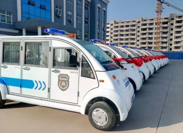 [助力春节城市建设]跃迪电动警用巡逻车发往江西省