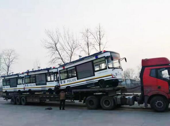 跃迪移动警务室发车冀南地区,铸造安全屏障