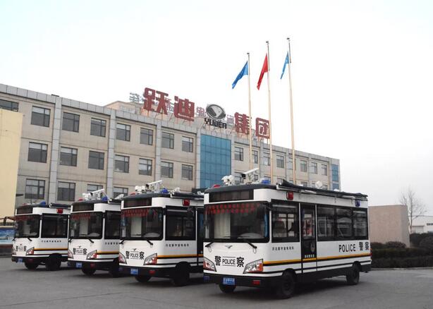 跃迪移动警务室发车冀南地区,铸造安全屏障