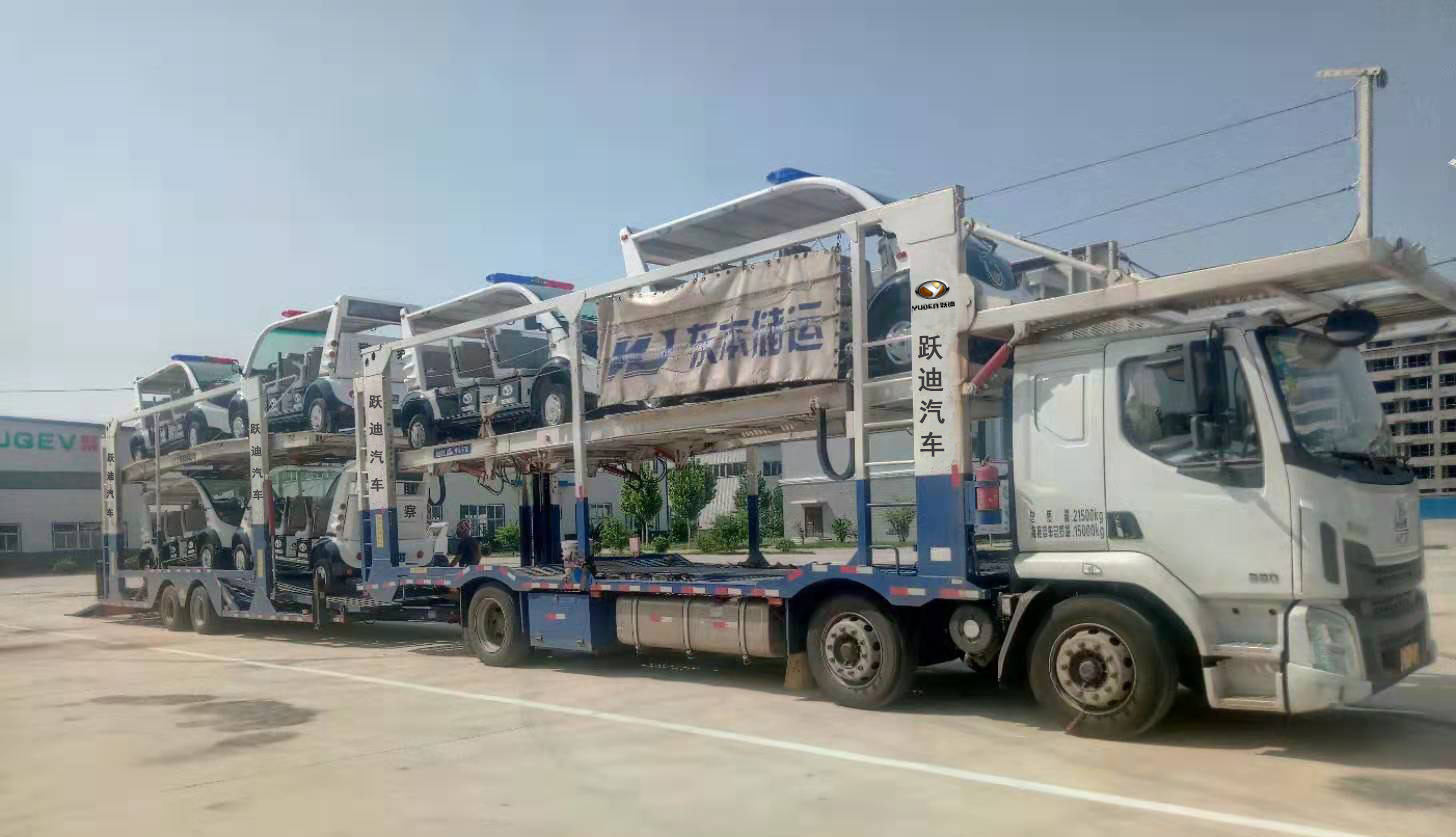 践行新使命 忠诚保大庆|跃迪电动警用巡逻车批量发往广东省