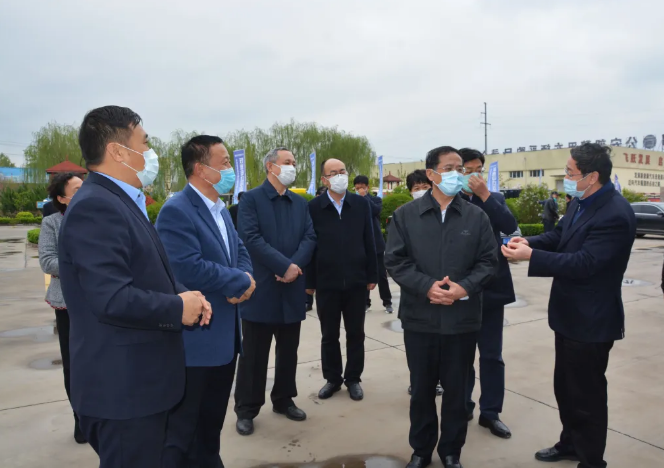 河北省政协主席叶冬松莅临跃迪集团调研：统筹抓好疫情防控和复工复产工作