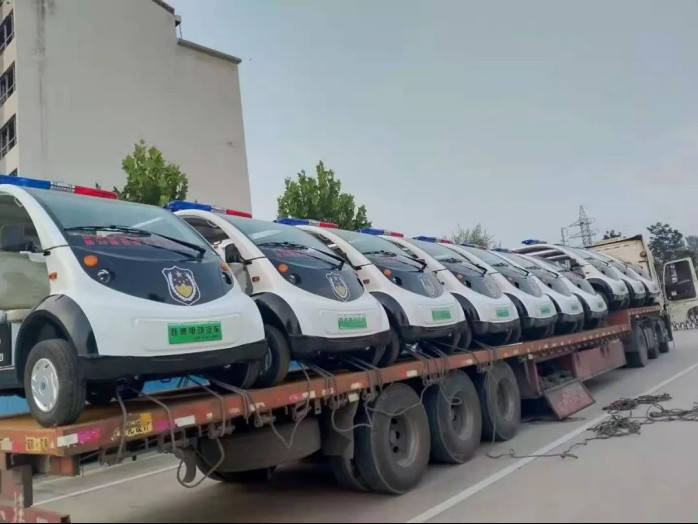 高校第一选择|跃迪新能源巡逻车