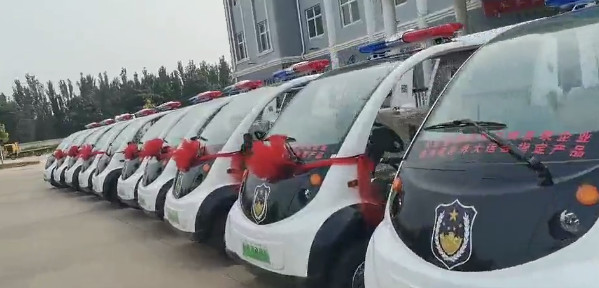 高校第一选择|跃迪新能源巡逻车
