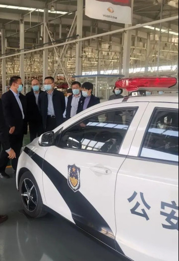 市委副书记詹晓阳一行到跃迪集团参观考察