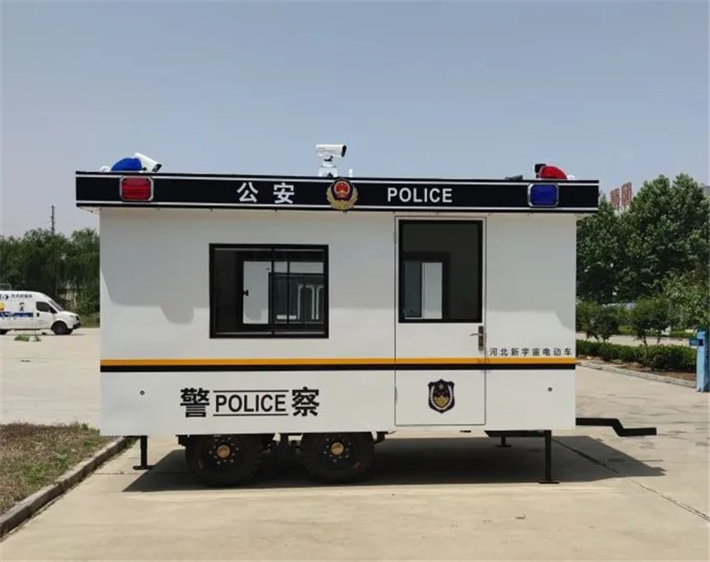 科技强警 零距离服务群众 丨跃迪拖挂警务室