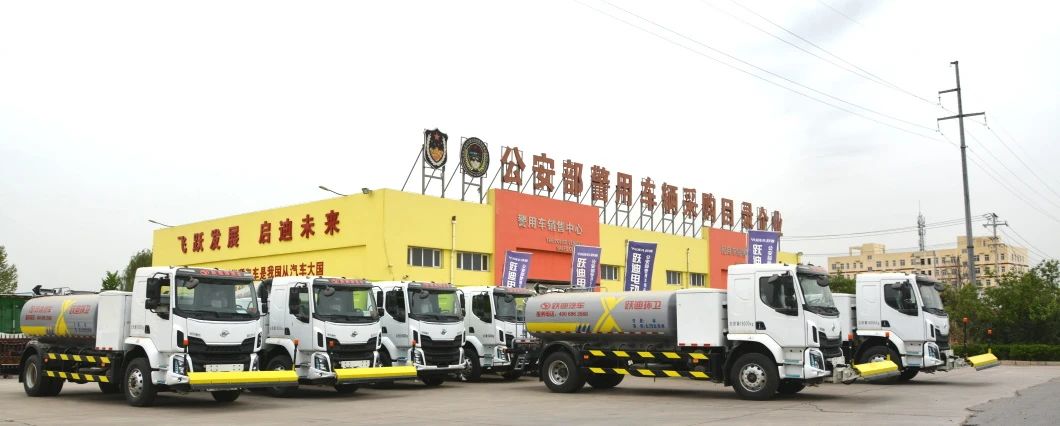 打造清新城市的秘密武器—跃迪纯电动高压清洗车