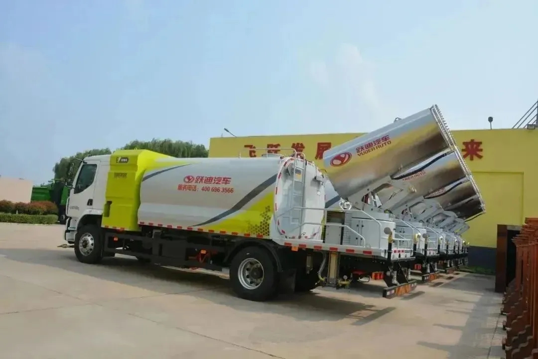 城市清洁的小精灵-跃迪新能源小型高压清洗车