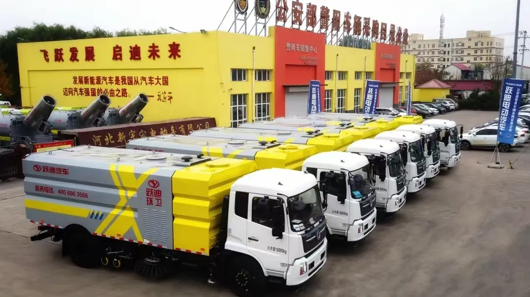 跃迪新能源汽车:绿色动力,引领未来环卫新风尚·